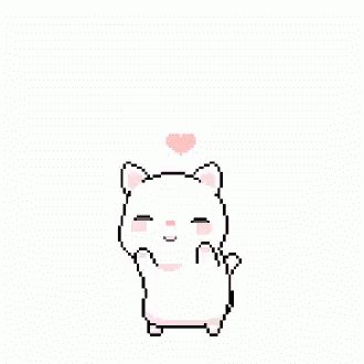 Cute Dancing Cat Anime Kawaii