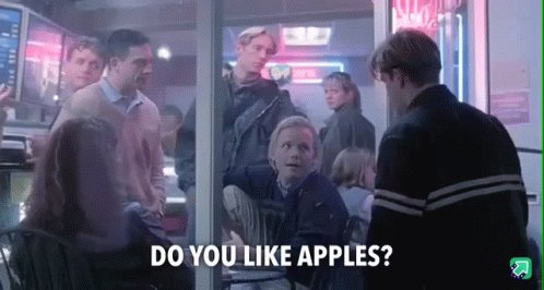 Good Will Hunting Apples GIF