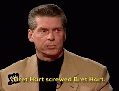 Happy birthday I just got you this Bret Hart gif 
