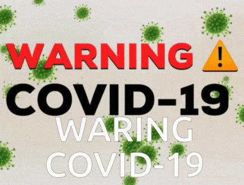 Warning Coronavirus GIF