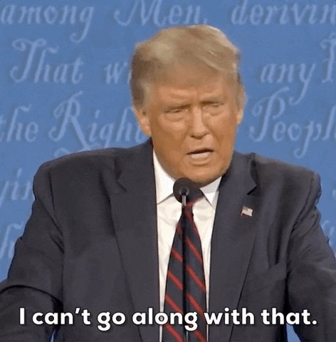 Disagree Donald Trump GIF b...