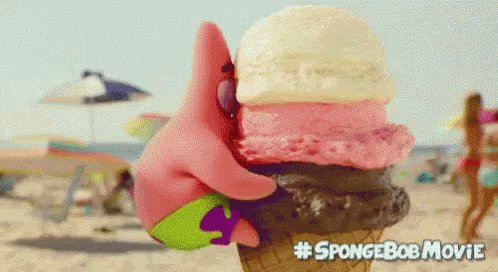 Spongebob Icecream GIF