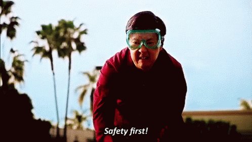 Ken Jeong Safety First GIF