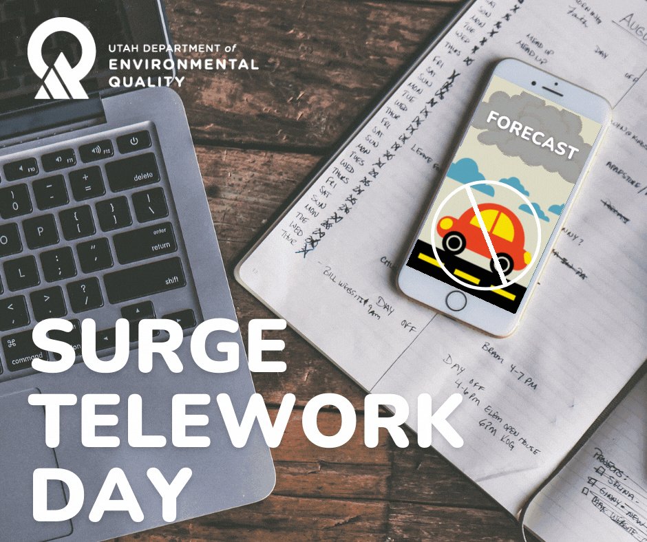 Utah DEQ on Twitter "More poor air quality in the forecast = remote