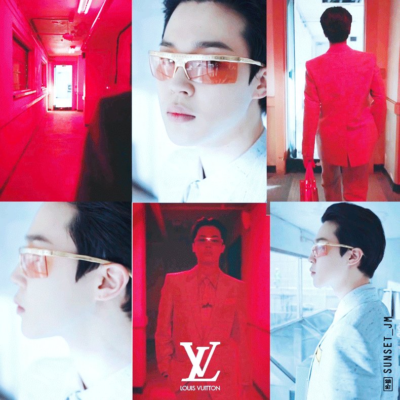 BTS Park Jimin - Jimin is shining both as a Louis Vuitton