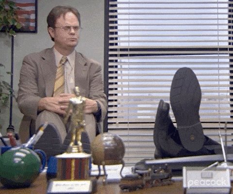 Season 4 Dwight GIF by The Office