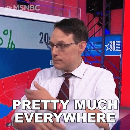 Pretty Much Everywhere Steve Kornacki GIF