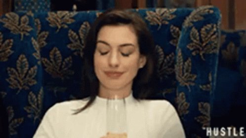 Anne Hathaway Toast GIF