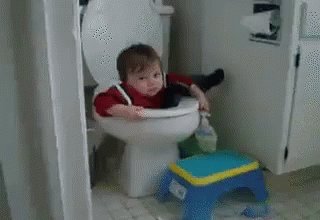 Pooping Fail GIF