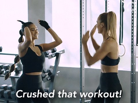 Shay Mitchell Workout GIF b...