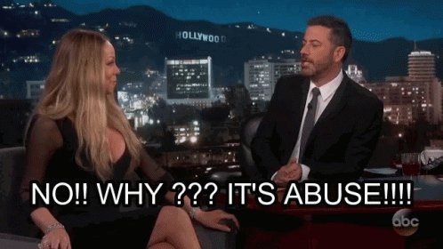 Mariah Carey No Thats Abuse GIF