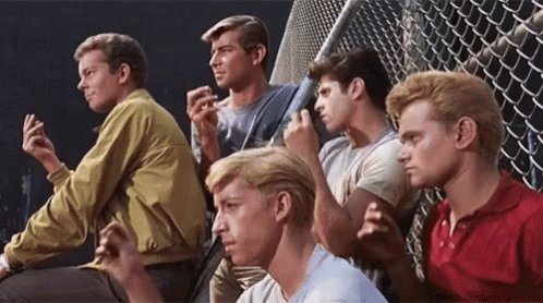 West Side Story Fingers GIF