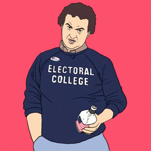 John Belushi Electoral College GIF