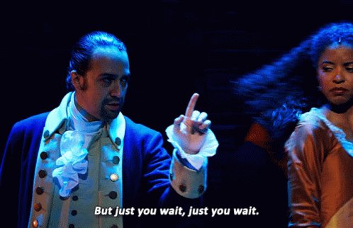 Wait Hamilton GIF