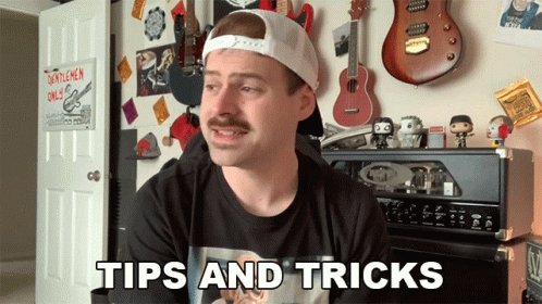 Tips And Tricks Jared Dines...