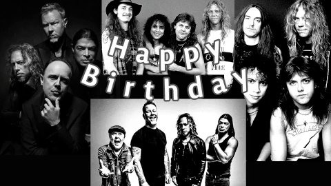 Happy Birthday James Hetfield (58) August 3rd 1963  