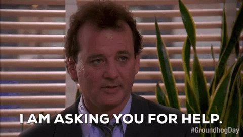 Bill Murray Help GIF by Gro...