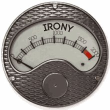 Irony Meter GIF