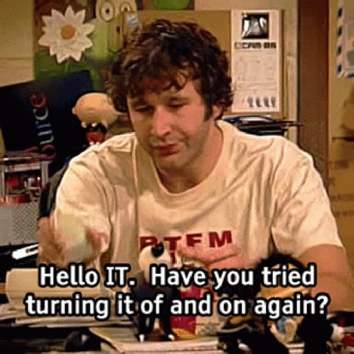 Hello It Have You Tried GIF