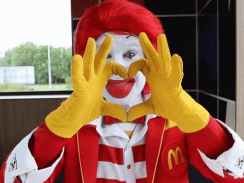 Mcdonalds Ronald Mcdonald GIF