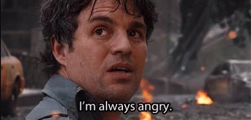 Hulk Always Angry GIF