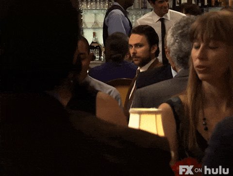 Staring Always Sunny GIF by It's Always Sunny in Philadelphi