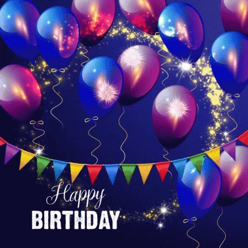  Happy Birthday, There\s LOADS of balloons on your page!! 