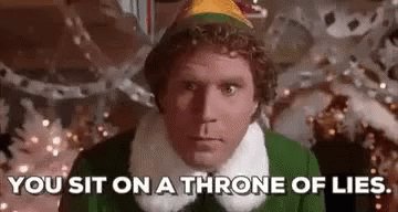 Elf Thrown Of Lies GIF