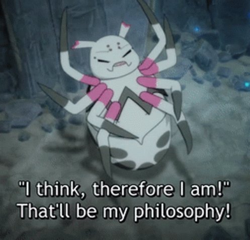 IThink Therefore IAm Philosophy GIF