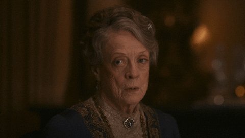 Here We Go Violet Crawley GIF by Downton Abbey