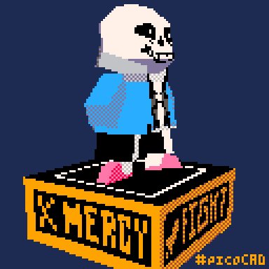 Low Poly Undertale Sans Fight