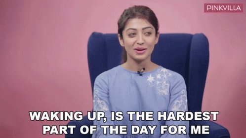Waking Up Is The Hardest Part Of The Day For Me Pranitha Sub