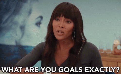What Are Your Goals Naomi Campbell GIF