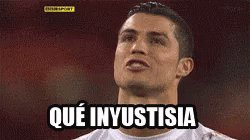 Que Inyusticia Cr7 GIF