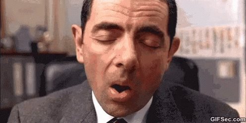 Mr Bean Sleep GIF