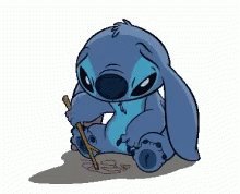 Playing Alone Lilo And Stitch GIF