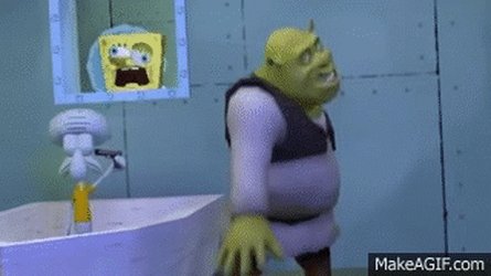 shrek dancando meme