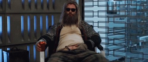 Fat Thor Avengers GIF