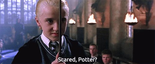 Scared, Potter?