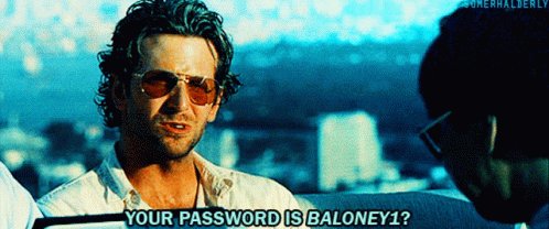 The Hangover Part IIYoure Password Is Baloney1 GIF