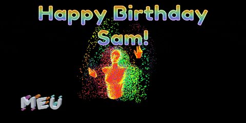   Happy birthday Sam Champion    