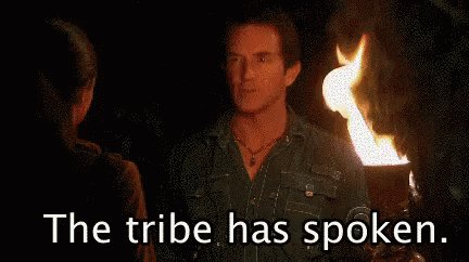 Survivor Tribe Has Spoken GIF
