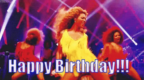 Beyoncé would like to personally wish you a happy birthday....  