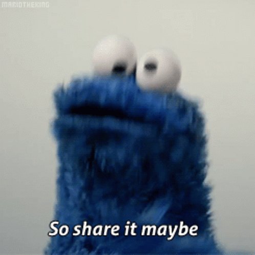 Sesame Street Cookie Monster GIF