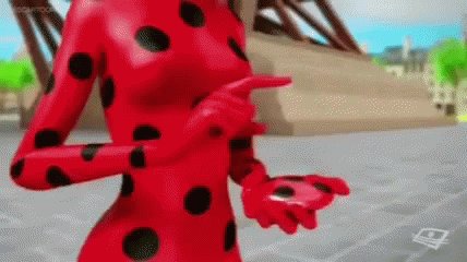 Ladybug Butterfly GIF