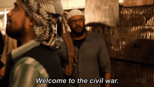 Welcome To The Civil War. GIF