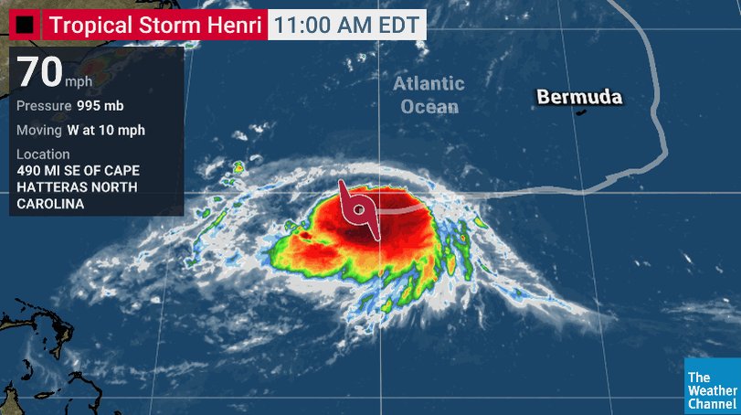 Weather Underground On Twitter Tropical Storm Henri Is Approaching Hurricane Strength In The Atlantic And By This Weekend The Northeast Could Be Flirting With A Direct Hit We Re Taking Your Questions On