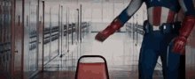 Captain America Detention GIF