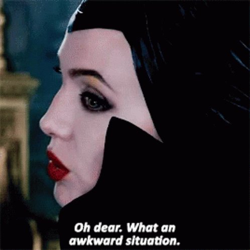 Oh Dear Awkward GIF