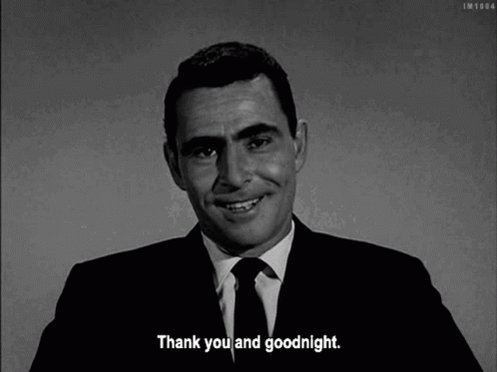 Rod Serling The Twilight Zone GIF